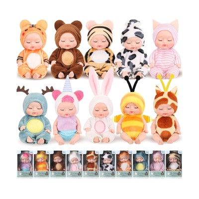 Lifelike Realistic Baby Dolls Tiny Babi...