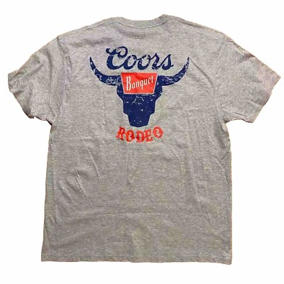 MAD ENGINE Coors Banquet Rodeo T-Shirt - Large