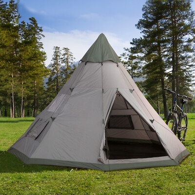 Winterial 6 7 Person Teepee Tent, 12' x Winterial Teepee Tent 12' x 12' 8