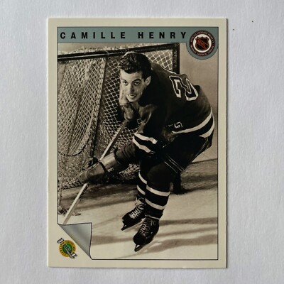 1992 Ultimate Original Six #22 Camille Henry