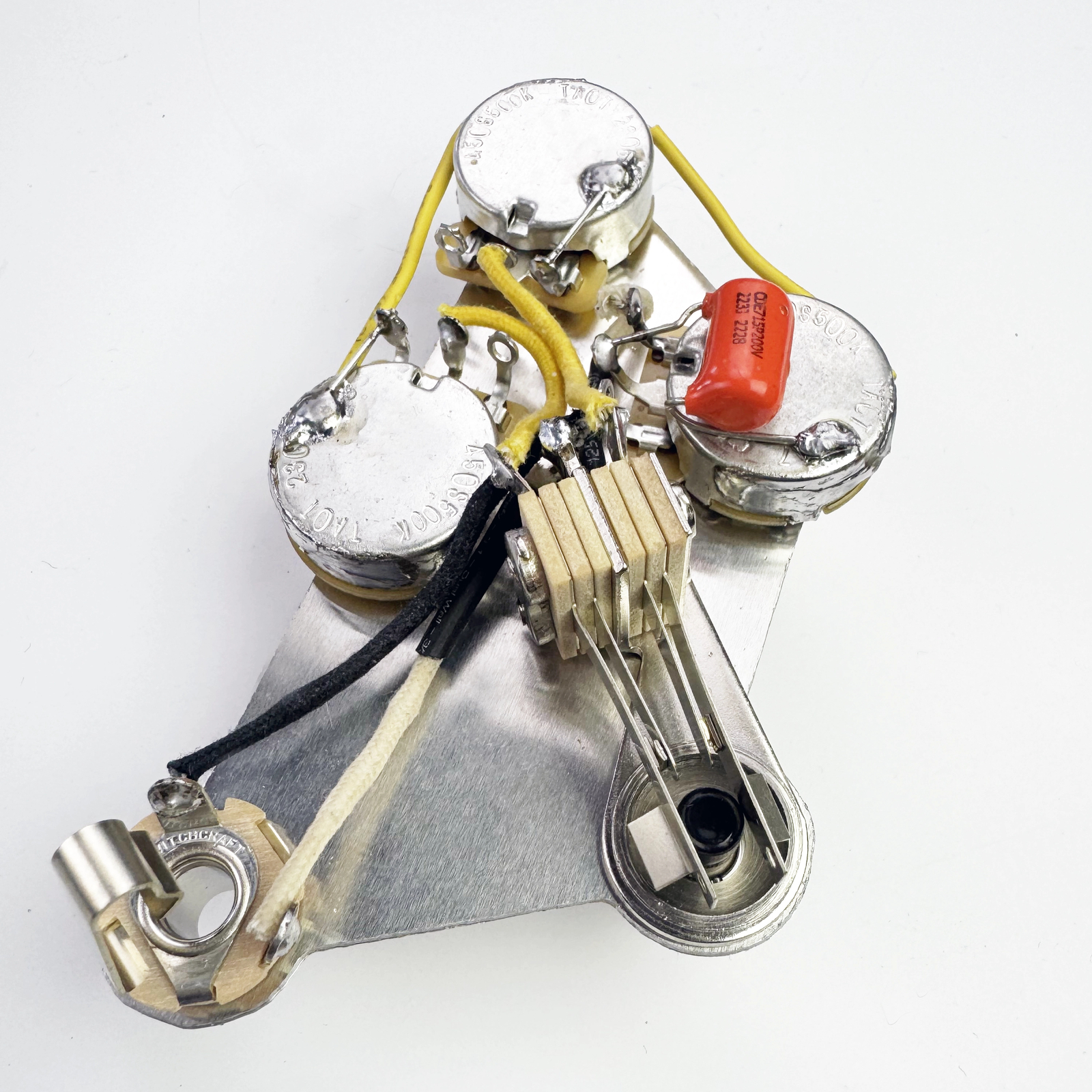 Gibson Flying V '67 Wiring Harness Wiring - Standard, Orange Drop