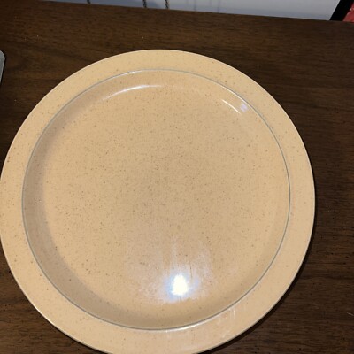 Mikasa Japan Chromatic CB104 Wheat Set Of 3 Dinner Plates HTF