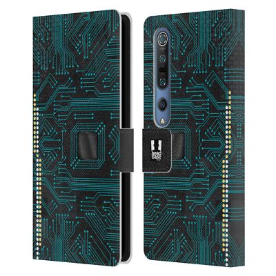 HEAD CASE DESIGNS CIRCUIT BOARDS LEATHER BOOK WALLET CASE FOR XIAOMI PHONES