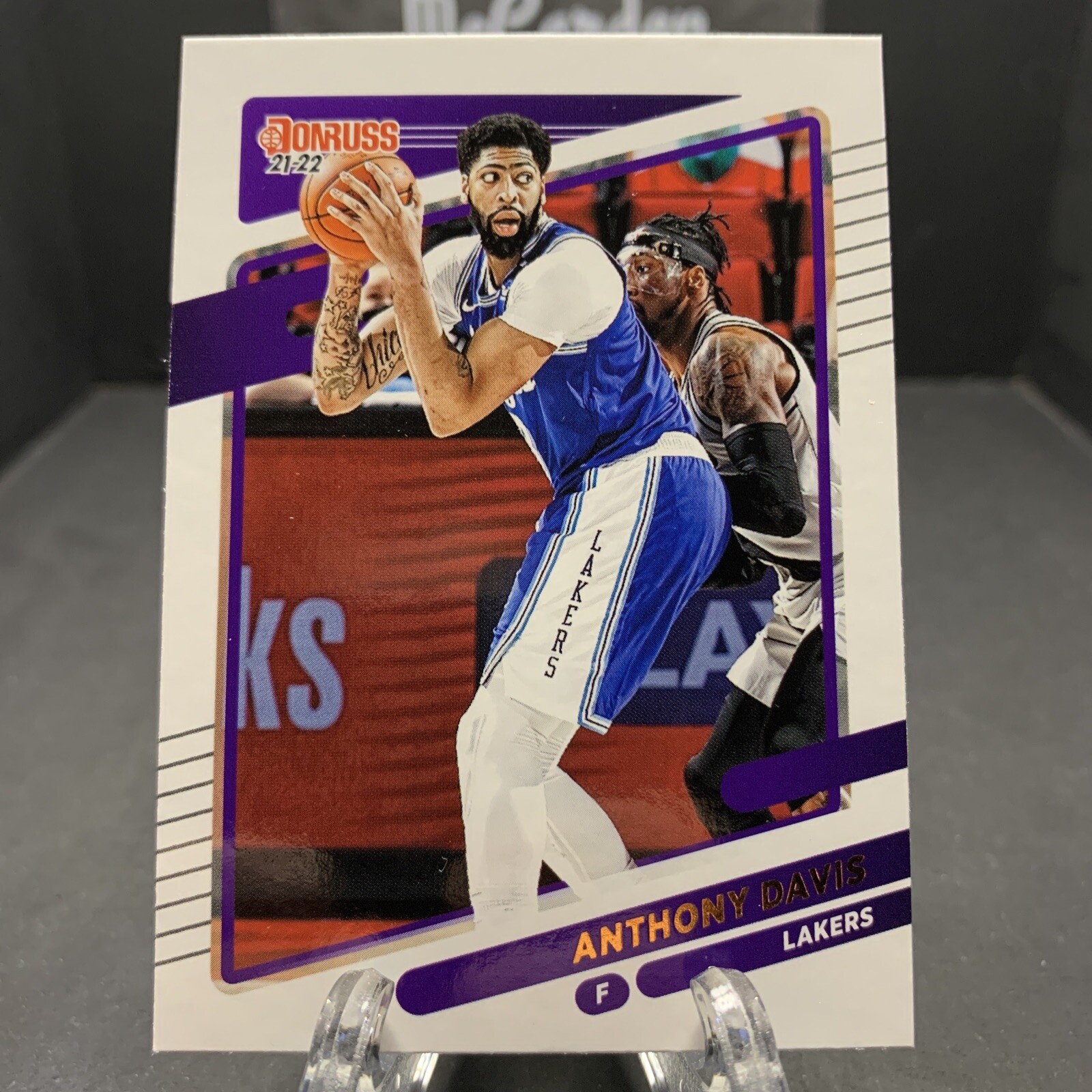 2021-22 Panini Donruss Anthony Davis #172 Los Angeles Lakers