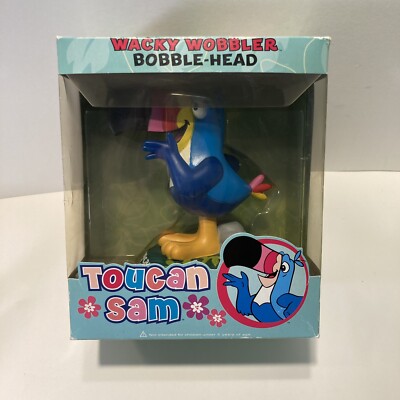 Toucan Sam Funko Wacky Wobbler Bobblehead Fruit Loops Rare and Retired New N Box