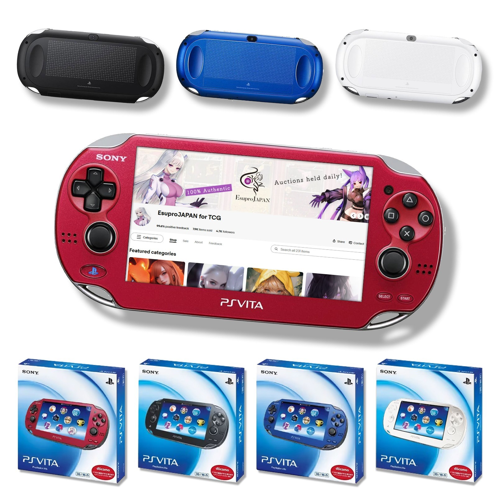 Nintendo Switch PSVITA 3G/Wi-Fi PCH-1100 AA01 Nintendo Switch PSVITA 3G/Wi-Fi PCH-1100 AA01 Sony PlayStation PS