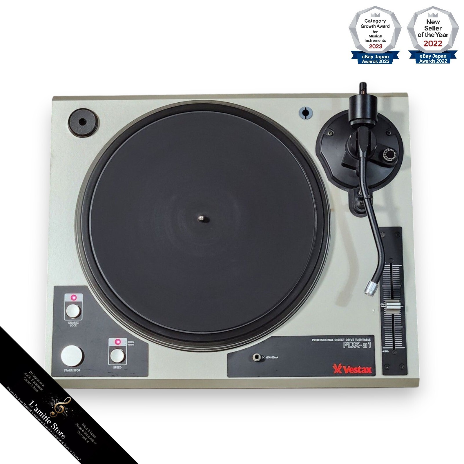 VESTAX PDX-a2Sターンテーブル 1台ベスタクス ターンテーブル ベスタクス Vestax PDX-a2S ヤマダウェブコム PDX-a2S