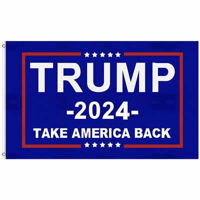 Trump 2024 President Flag Take Save America Back 3x5 Feet Donald MAGA Republican