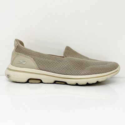 

Skechers Womens Go Walk 5 15901W Бежевые Повседневные Кроссовки Размер 6.5, Бежевый, Go Walk 5