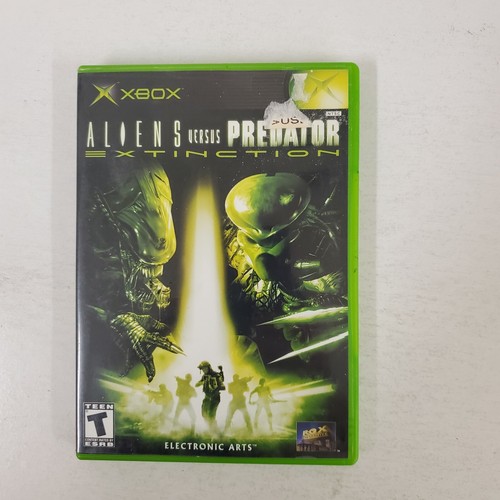 Alien Vs Predator Extinction - Original Xbox no manual Tested Fast Shipping