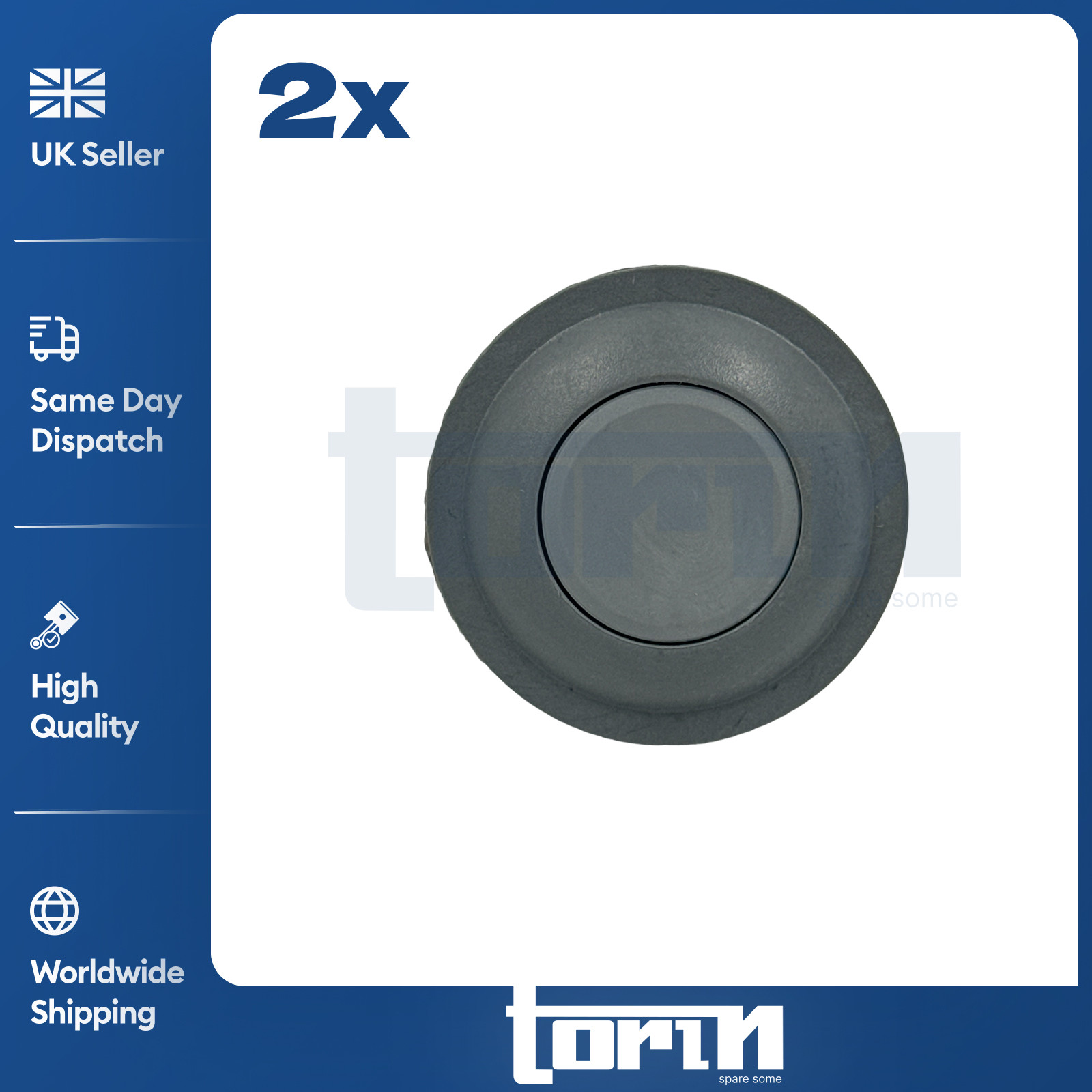 2X REAR INNER DOOR RELEASE BUTTON FOR FIAT DUCATO CITROEN RELAY PEUGEOT BOXER