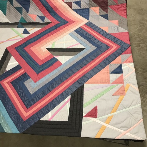 Art Quilt Wall hanging One of a Kind  Custom Design Clare Murray 1983 Ohio