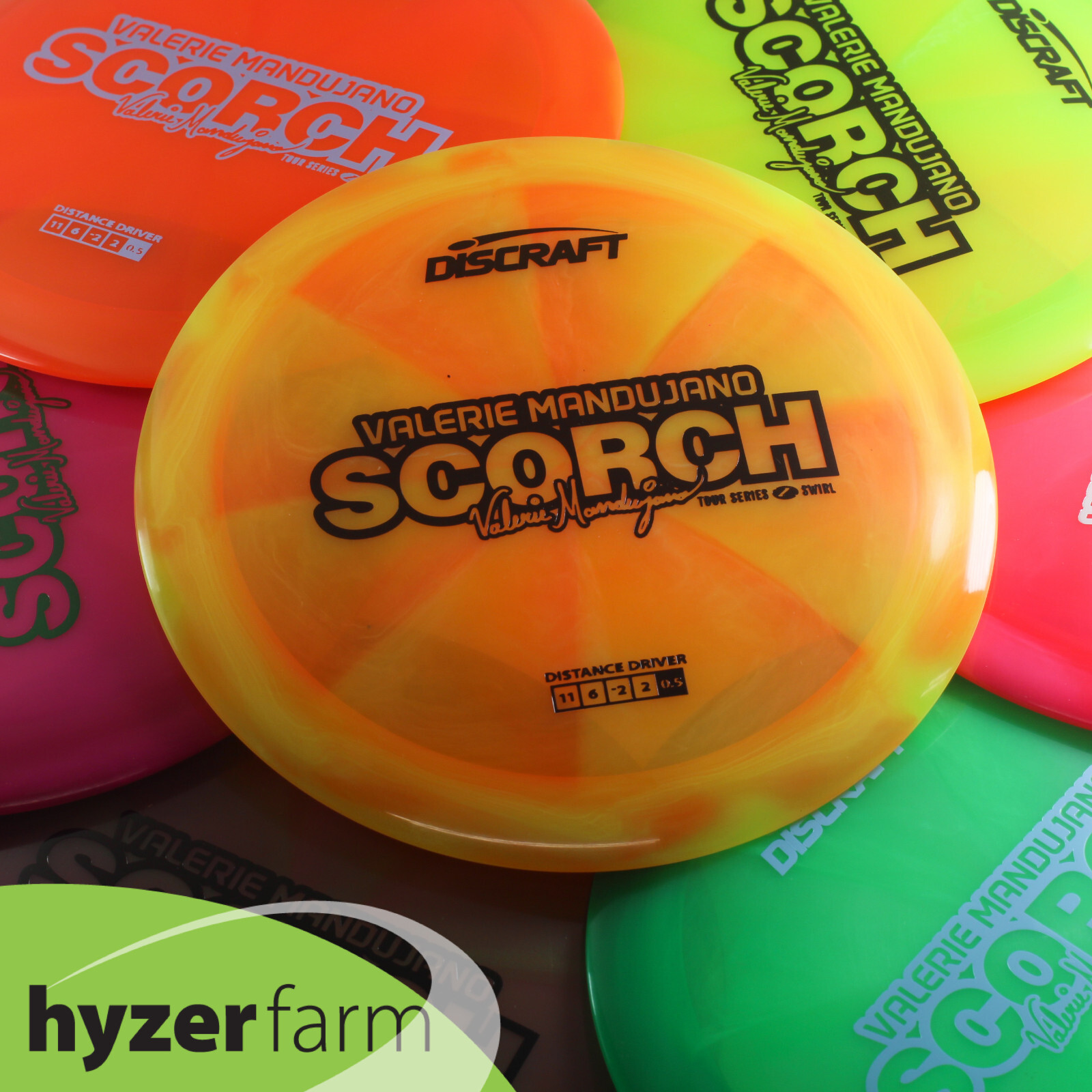 Discraft MANDUJANO 2025 TOUR SERIES ZSWIRL SCORCH *Pick