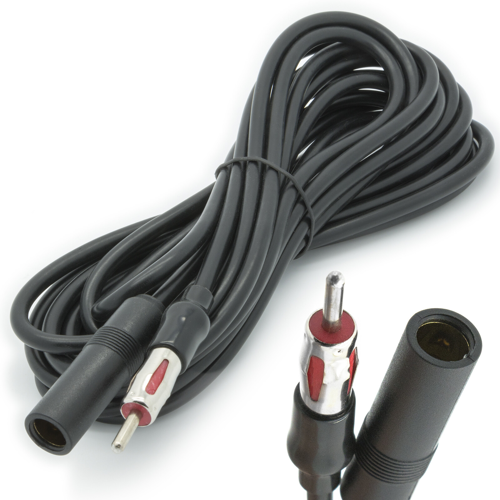 Vehicle Car Radio 4,5 M Meter Antenna Cable Extension Din Plug to