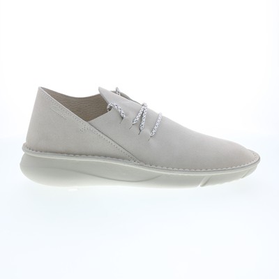 

Clarks Origin 26153831 Мужские белые замшевые кроссовки для образа жизни на шнуровке 7, Белый, Clarks Clarks Origin