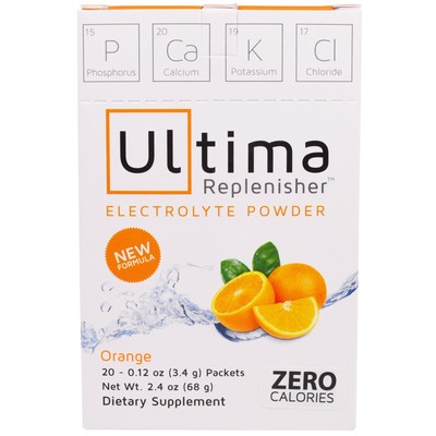 UPC 853218000115 product image for Ultima Replenisher Electrolyte Powder, Orange - Ultima Health Products | upcitemdb.com