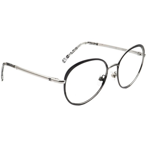 Chanel Sunglasses Frame Only 4206 c.353/26 Black/Silver Round