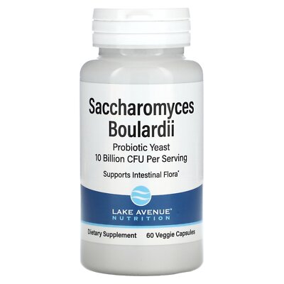 Saccharomyces Boulardii, 10 миллиардов КОЕ, 60 растительных капсул