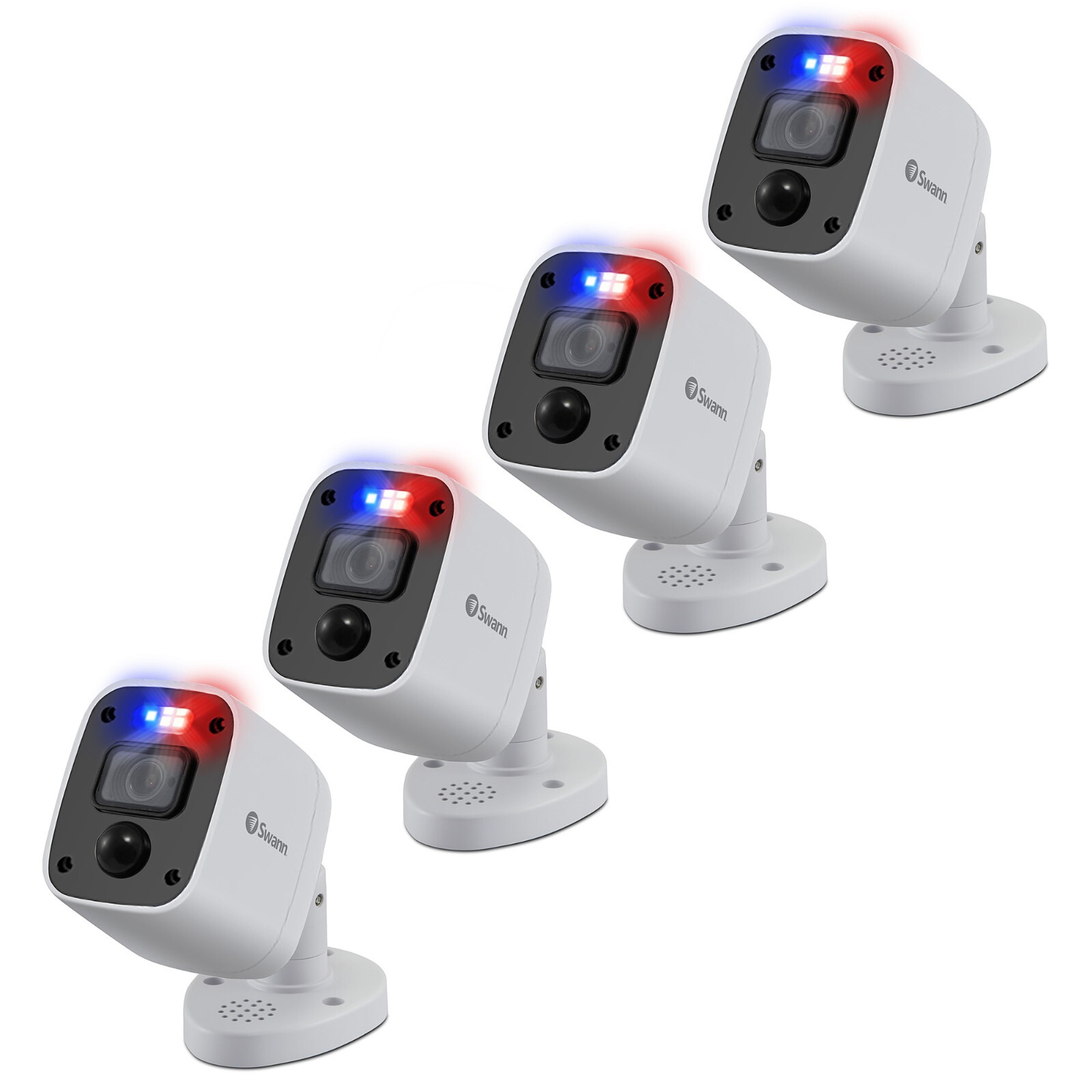 新品Swann Enforcer Security System 4台セット Swann エンフォーサー 8CH 12MP NVRセキュリティシステム 2TB