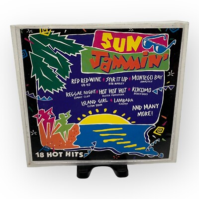 Sun Jammin' Various Artists CD 1991 Compilation Marley UB40 Sly Elton Blondie