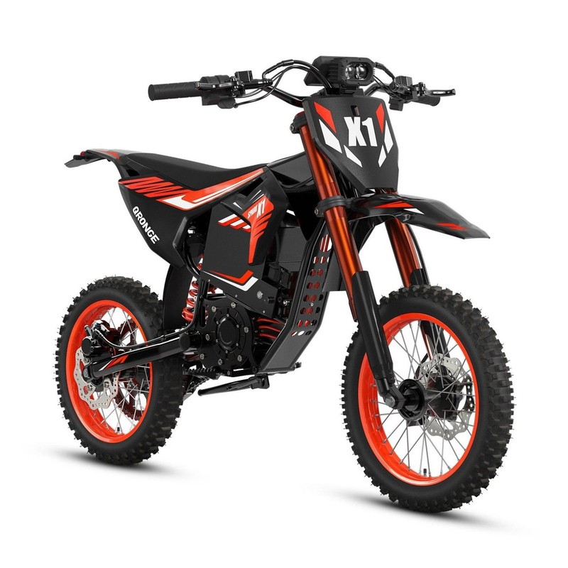 Electric Dirt Bike 4500W Peak Electric Motorcycle 60V 28.8AH E-MoutainBike