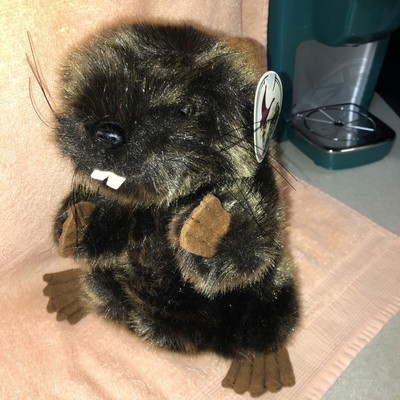 NWT Buzz Beaver Gander Mountain Gang Hand Puppet Plush Toy Gift New Really Cute!