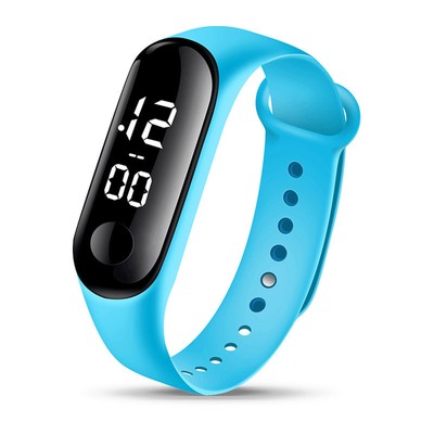 Women And Men Fashion Digital LED Sports Watch Unisex Silicone Band Wrist Watch