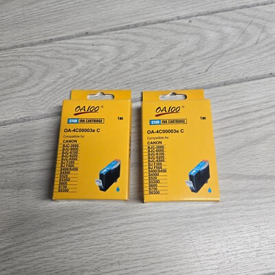 *TWO* 0A100 0A-4C00003E C Cyan Printer Cartridge