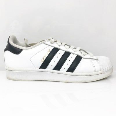 

Adidas Mens Superstar C77154 Белая повседневная обувь Кроссовки Размер 4.5, Белый, Superstar