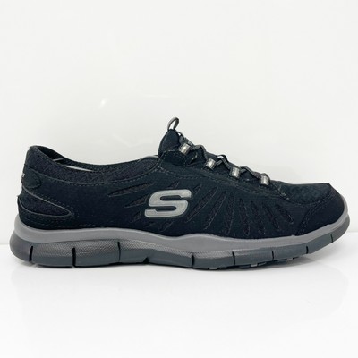 

Skechers Womens Gratis In Motion 22756 Черная повседневная обувь Кроссовки Размер 7, Черный, Gratis In Motion