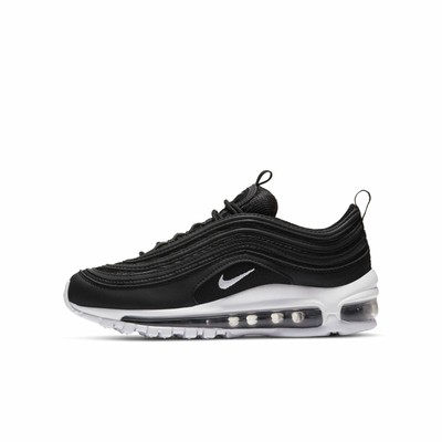 

Nike Air Max 97 для больших детей, черный/белый (921522 001), Black/white