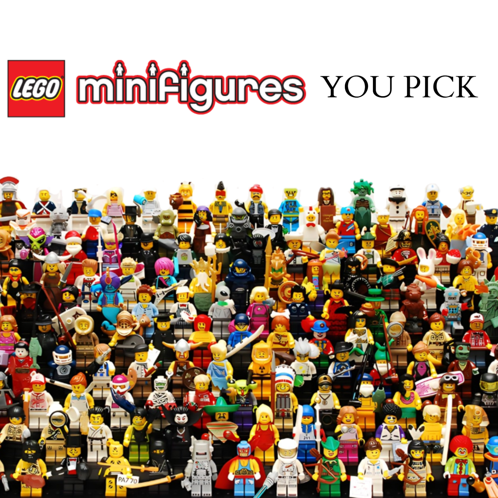 Lego Minifigures Series 1-24 ALL SERIES YOU PICK-Lowest Price (Read Description)