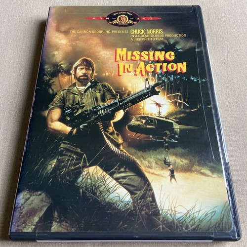 Missing in Action DVD 1984 Chuck Norris Action Vietnam War Joseph Zito Walsh eBay
