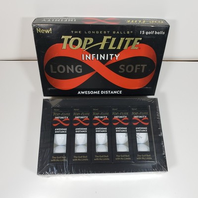 Top-Flite Infinity Long Soft 15 Golf Balls NEW!!!