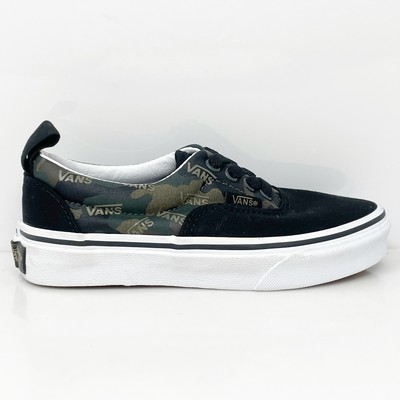 Vans Boys Era 721356 Черная повседневная обувь Кроссовки Размер 12,5