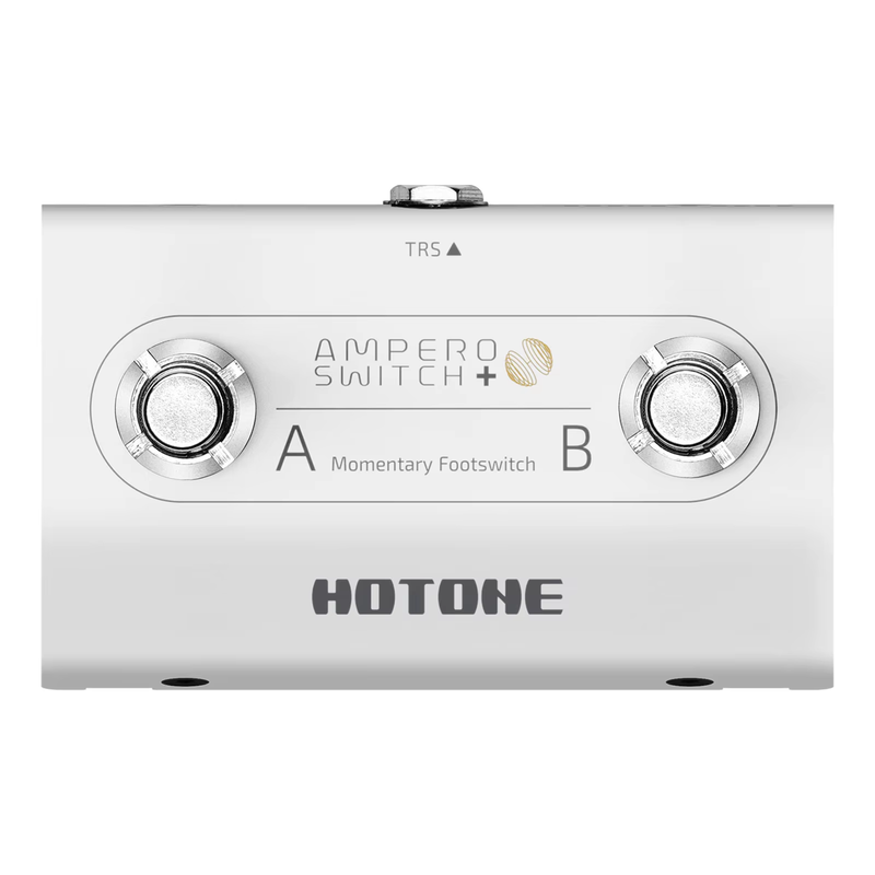 Ampero Switch+ 2-Way Momentary Dual Footswitch Foot Controller 1/4-Inch Pedal Sw