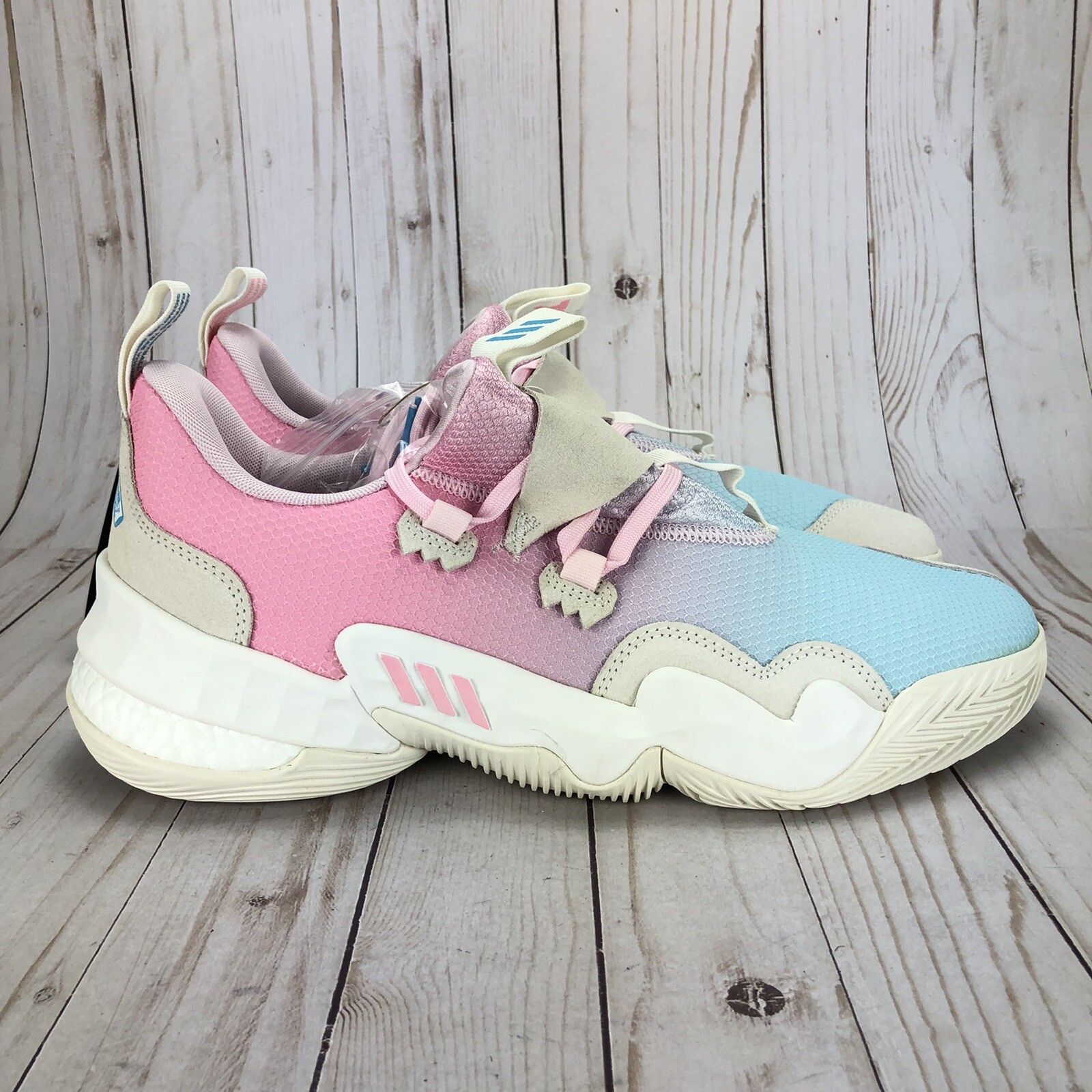 Adidas Trae Young 1 Icee Basketball Shoes Sneakers Cotton Candy Mens Size 12.5 eBay
