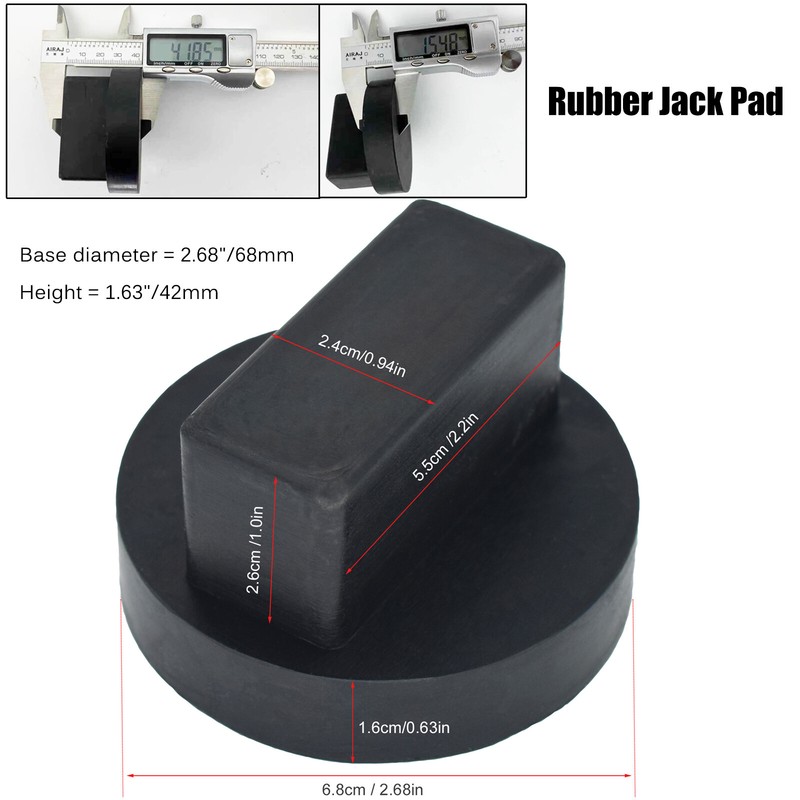 Jack Pad Adaptor Rubber For Mercedes A B C E Class GLA GLK GL M R