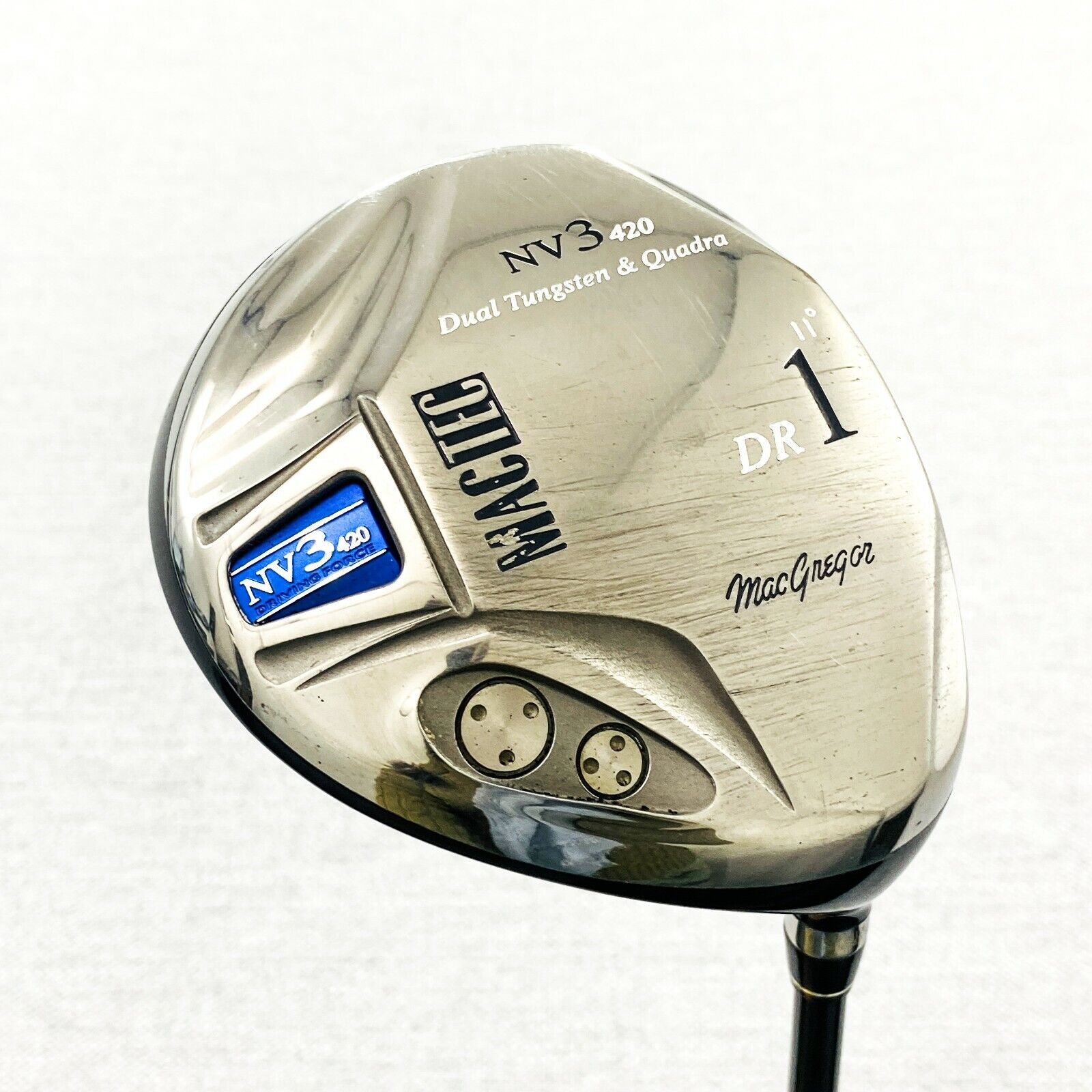 Macgregor MacTec NV3 420 Driver. 11 Degree, Regular Macgregor MacTec NV3 420 Driver. 11 Degree, Regular