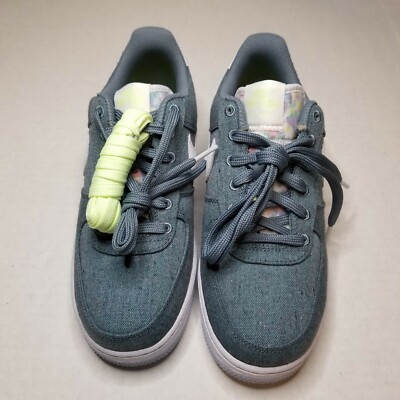 Nike Air Force 1 '07 'Recycled Canvas' Ozone Blue Shoes Men's 6.5 CN0866 001