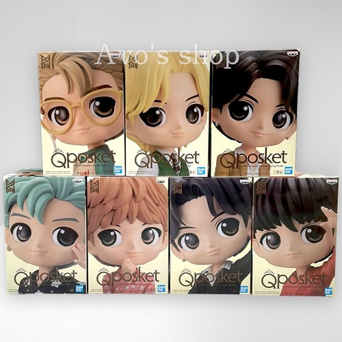TinyTAN Q posket　デザインA　7個セット BTS TinyTAN Q Poske Qposket 7 types Complete Set Dynamite A