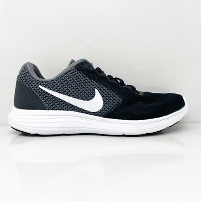 

Nike Womens Revolution 3 819302-001 Черные кроссовки для бега Размер 6 W, Черный, Revolution 3