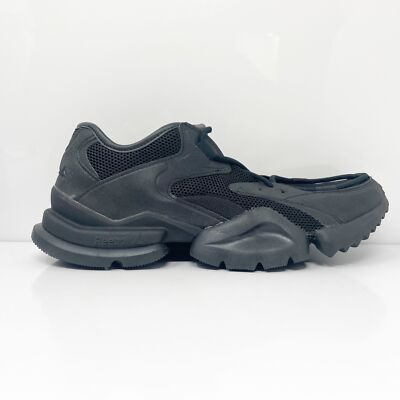 

Кроссовки Reebok Mens Run R 96 CN4605 черные кроссовки размер 8, Черный, Run R 96