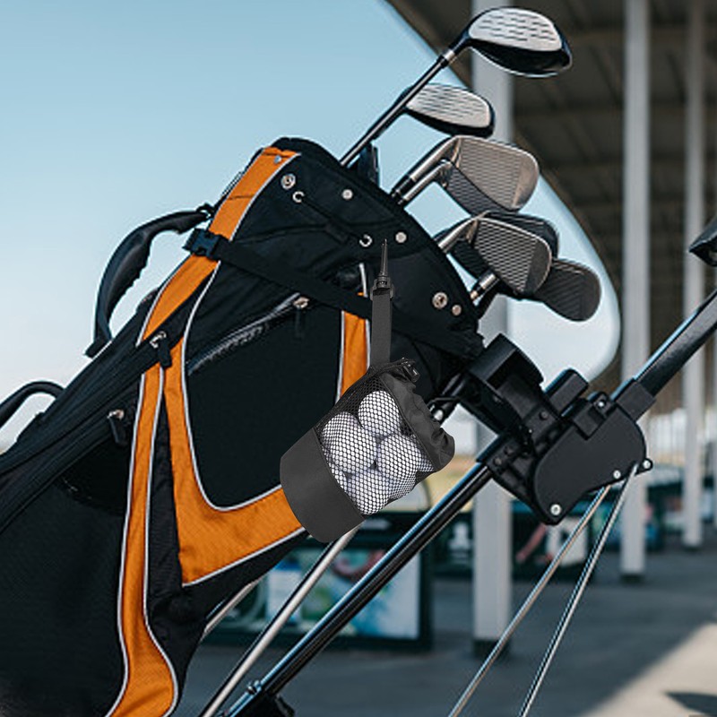 Golf Ball Bags Lightweight Durable Carrying Mesh Net Storage Bag Laundry Bags