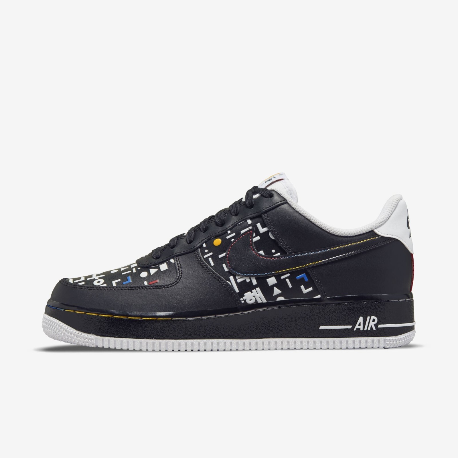 

Мужские кроссовки Nike Air Force 1 07 LV8 Hangul Day DO2704-010, Black, Nike Air Force 1