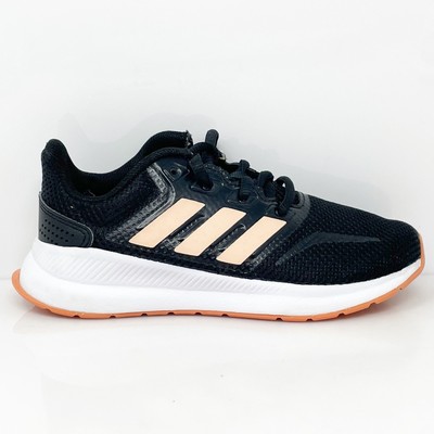 

Adidas Boys Runfalcon EE6932 Черные кроссовки для бега Размер 11K, Черный, Runfalcon