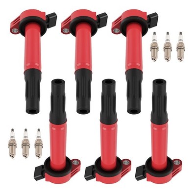 6x Ignition Coil + 6x Iridium Spark Plug for Toyota 4Runner FJ Cruiser 4.0L V6