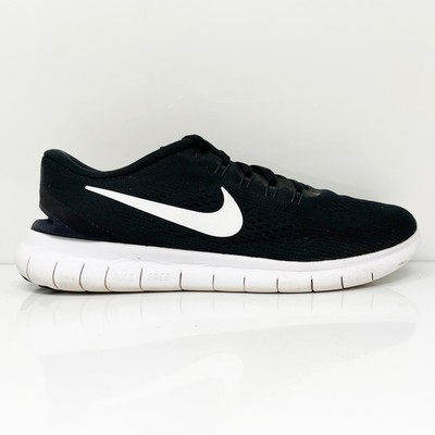 

Nike Womens Free RN 831509-001 Черные кроссовки для бега, размер 10, Черный, Free RN