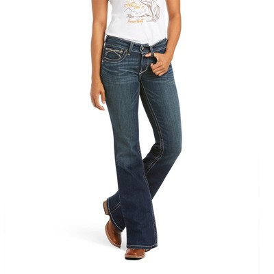 Pre-owned Ariat R.e.a.l. Mid Rise Stretch Whipstitch Boot Cut Jean In Not Available