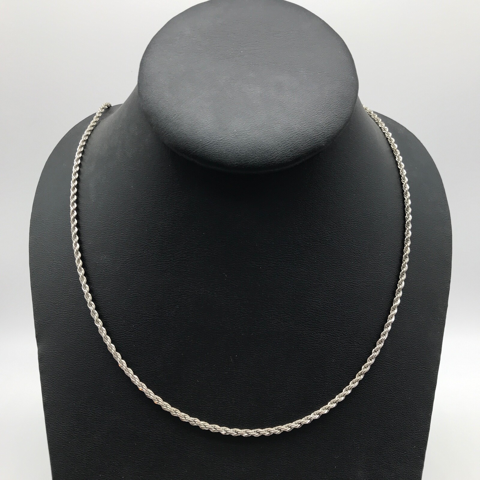 ★送料・関税込★TATIANA★[SILVER925] Shining Chain Necklace Silver Chain Oxidized Chain 925 Sterling Silver Chain